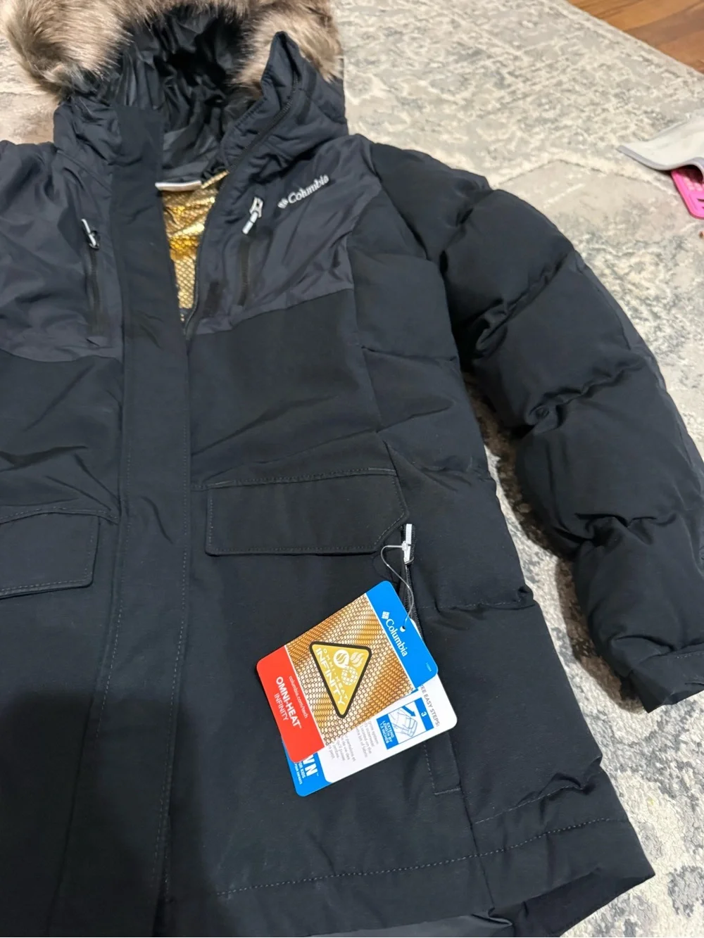 Columbia Big Kids Marquam Peak Fusion™ III Parka NWT